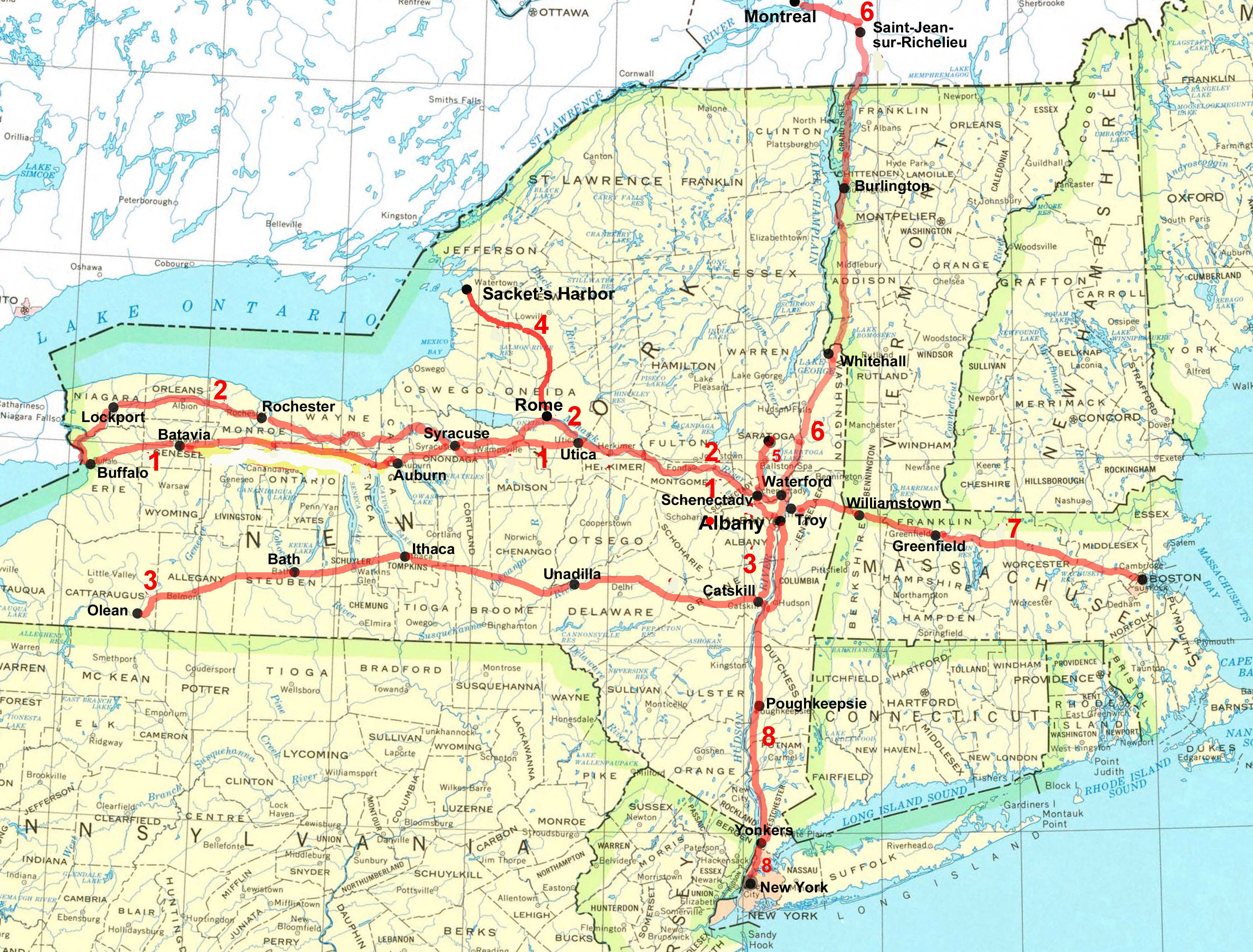 Washington Migration Routes American Migration Routes Parts I & II - Soft Cover Bundle – Family ...