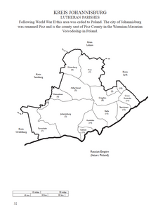 Map Guide to German Parish Registers - Vol. 44 – Kingdom of Prussia, Province of West Prussia I, Regierungsbezirk Danzig - SOFTBOUND