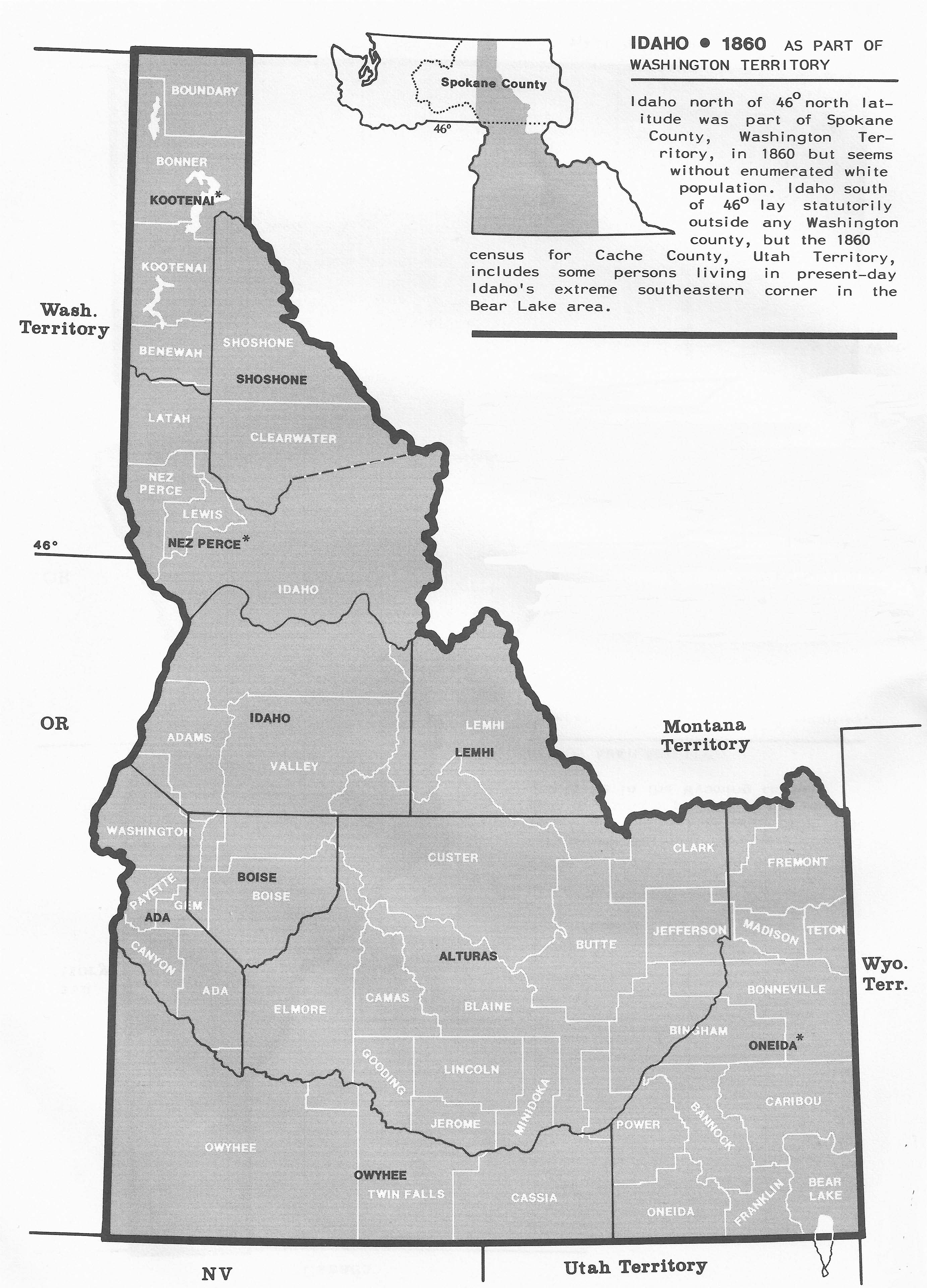 Idaho Censuses & Substitute Name Lists, 1860-2013 – Second Edition - SOFTBOUND