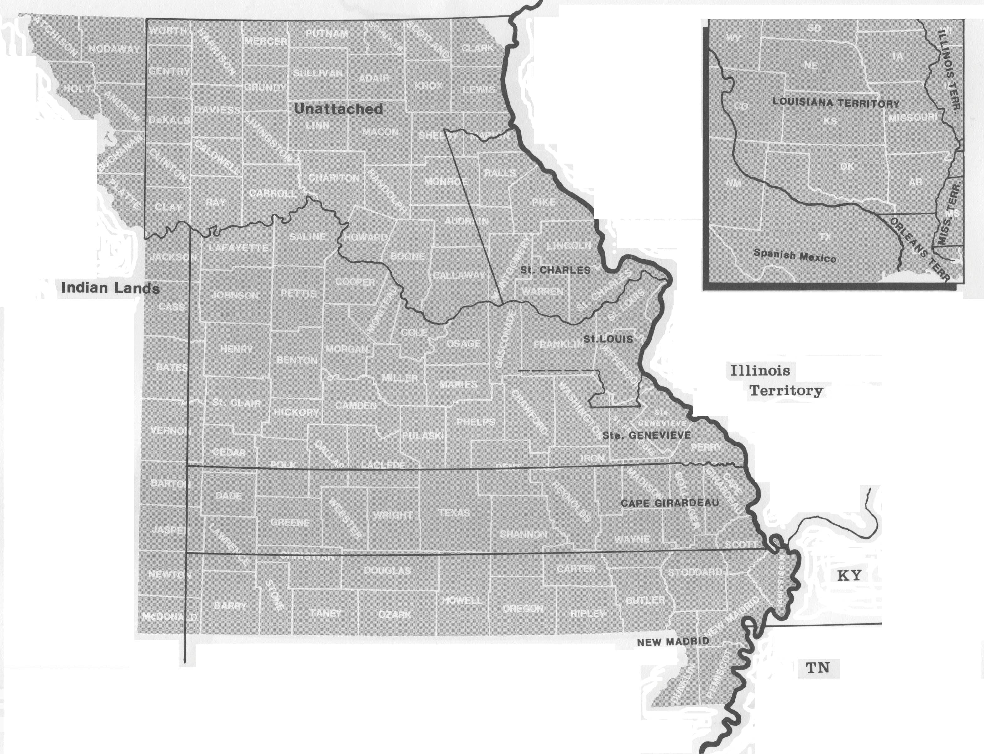 Missouri Censuses & Substitute Name Lists 1752-2010 - PDF eBook