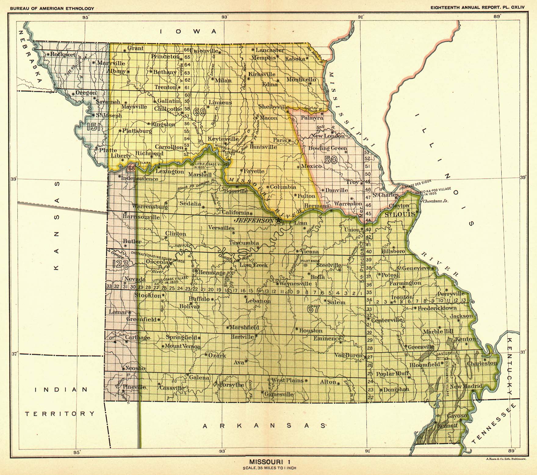 Missouri Censuses & Substitute Name Lists 1752-2010 - SOFTBOUND