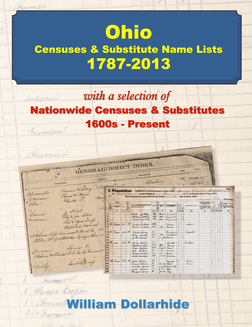 Ohio Censuses & Substitute Name Lists 1787-2013 - SOFTBOUND