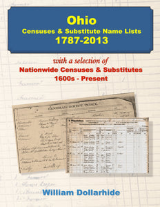 Ohio Censuses & Substitute Name Lists 1787-2013 - SOFTBOUND