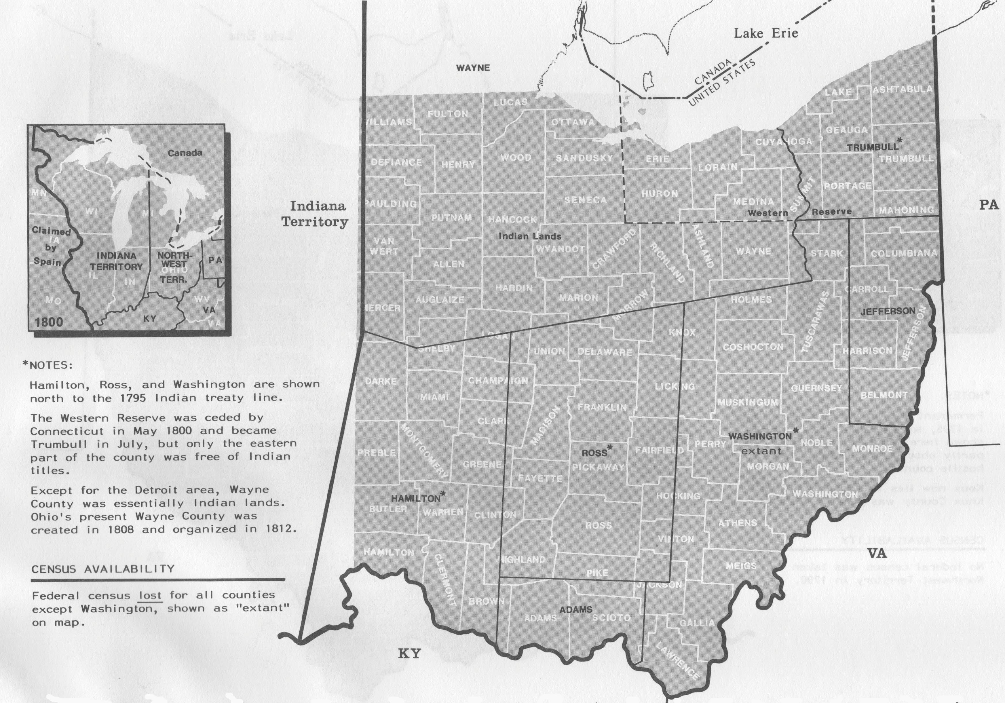 Ohio Censuses & Substitute Name Lists 1787-2013 - PDF eBook