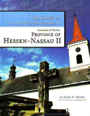 Map Guide to German Parish Registers - Vol 10 - Hessen-Nassau II - RB Kassel - PDF eBook