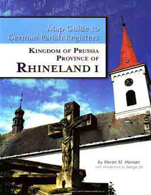 Map Guide to German Parish Registers - Vol 11 - Rhineland I - RB Aachen & Düsseldorf - PDF eBook