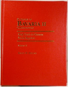 Map Guide to German Parish Registers - Vol 15 - Bavaria II - RB Oberfranken - HARDBOUND