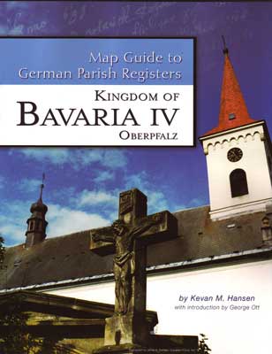 Map Guide to German Parish Registers - Vol 17 - Bavaria IV - RB Oberpfalz - SOFTBOUND