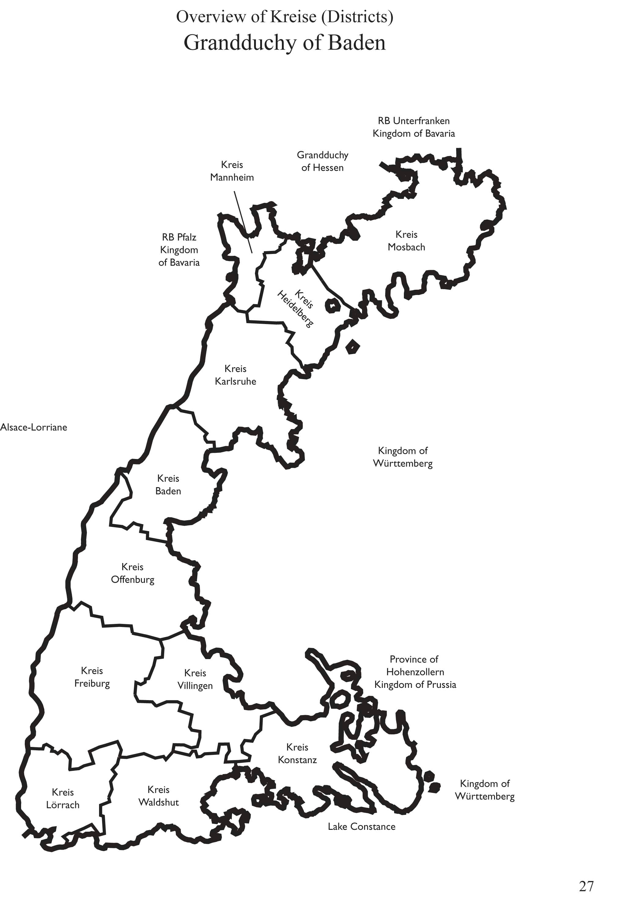 Map Guide To German Parish Registers - Vol. 2 - Baden - PDF eBook