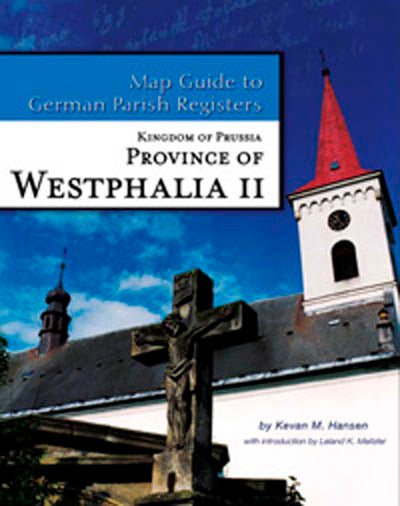 Map Guide to German Parish Registers - Vol. 40 - Kingdom of Prussia - Province of Westphalia II - Arnsberg - PDF eBook