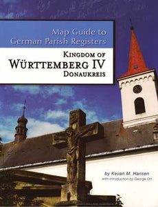 Map Guide to German Parish Registers Vol 8 - Württemberg IV - Donaukreis - PDF eBook