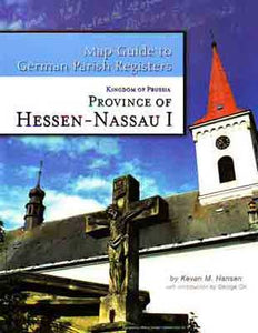 Map Guide to German Parish Registers - Vol. 9 - Hessen-Nassau I - RB Wiesbaden - PDF eBook