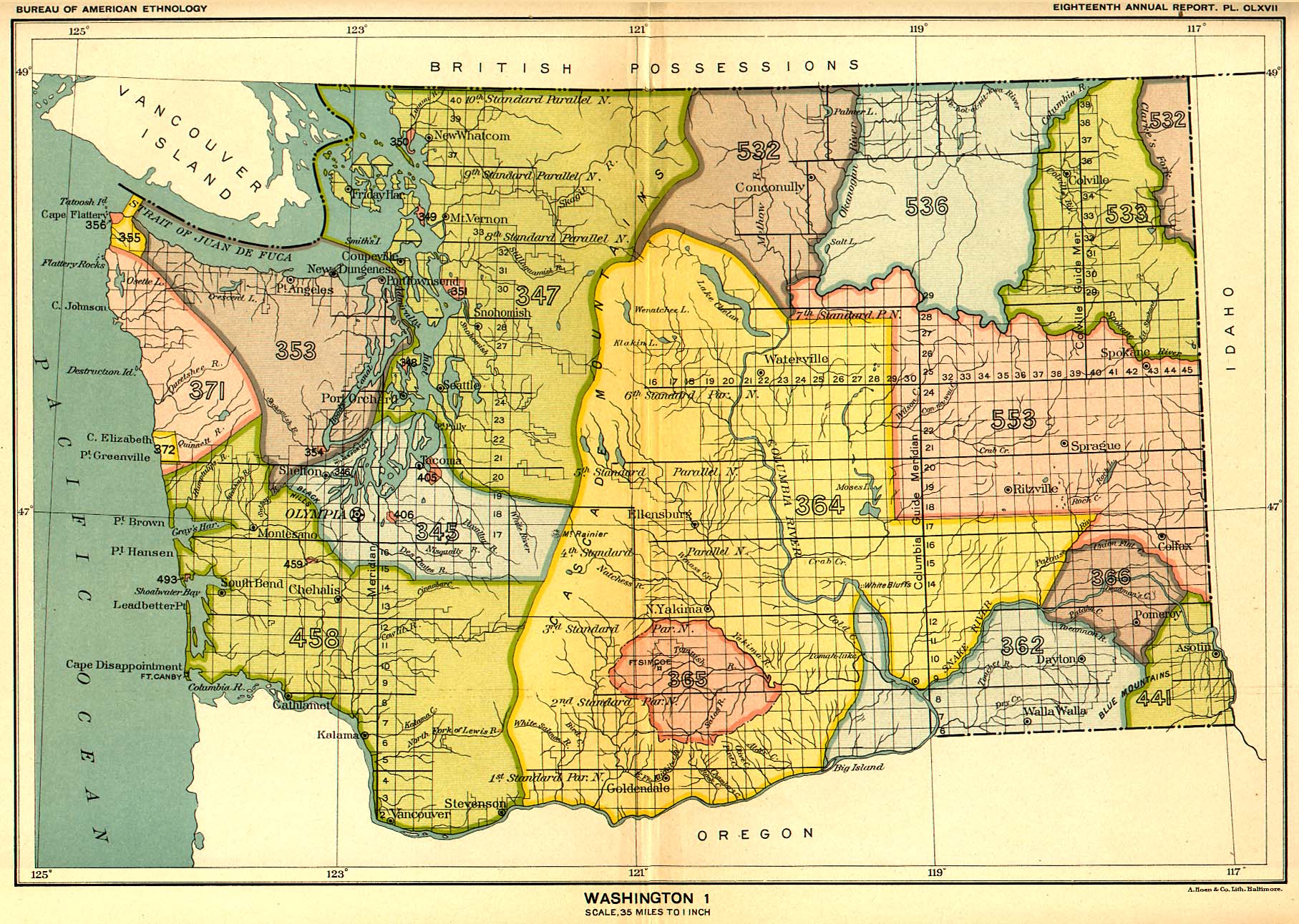 Washington Censuses & Substitute Name Lists 1850-2015 - Washington State - SOFTBOUND