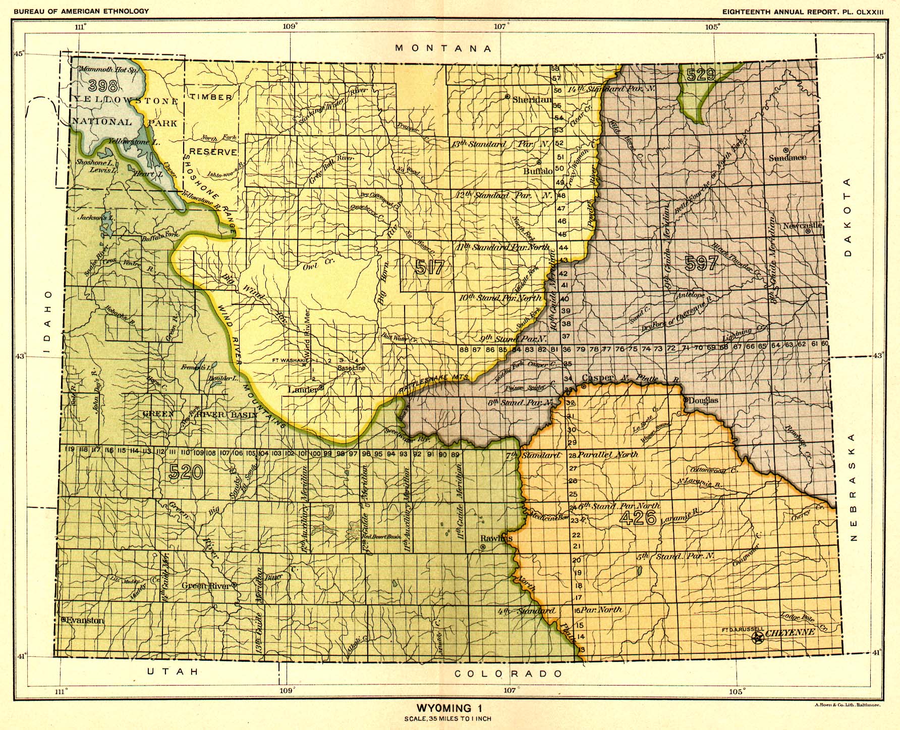 Wyoming Censuses & Substitute Name Lists 1850-2015- SOFTBOUND