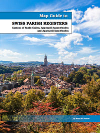 PDF EBook - Map Guide To Swiss Parish Registers - Vol. 6 Sankt Gallen, Appenzell-Ausserrhoden And Appenzell-Innerrhoden