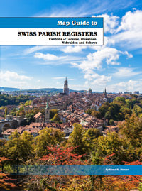 Map Guide To Swiss Parish Registers - Vol. 9 - Cantons Of Lucerne, Obwalden, Nidwalden, And Schwyz