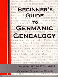 Beginner’s Guide to Germanic Genealogy, 2nd Edition