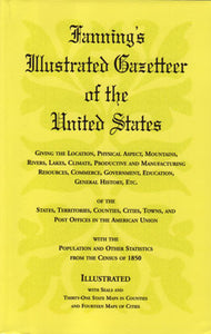 Fanning's Illustrated Gazetteer of the United States - 1850