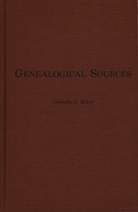 Genealogical Sources - Indiana