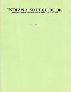 Indiana Source Book Vol. 3