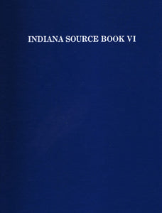 Indiana Source Book Vol. 6, With Index