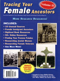 Tracing Your Female Ancestors Volume II